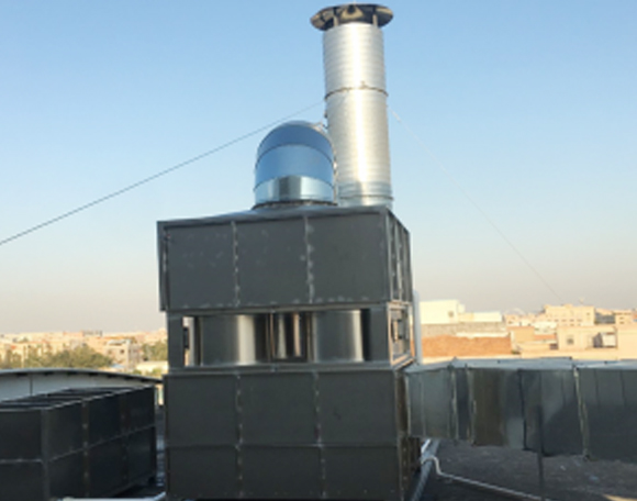 中山市溢新電器有限公司廢氣治理工程案例